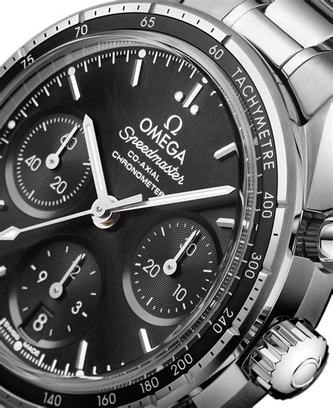 omega speedmaster noir|Omega Speedmaster 38mm black.